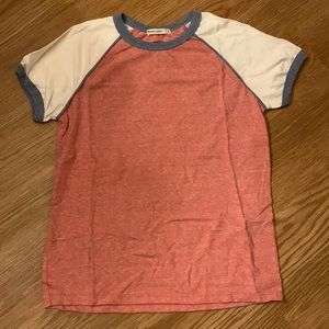 Marine layer red white and blue tshirt